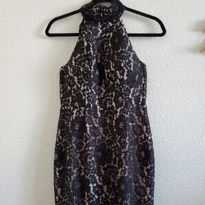 OPEN back lace dress
